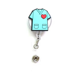 Retractable Badge Holder - Scrubs image 0