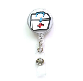 Retractable Badge Holder - First Aid Kit image 0