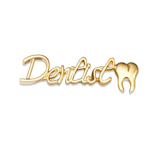 Dentist Sign (6$ each) - Gold image