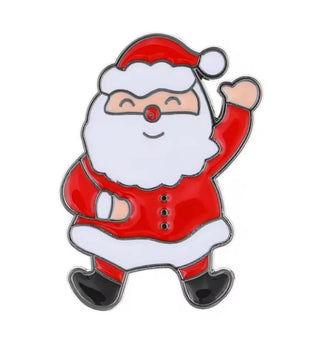 Christmas Pins (4$ each) - Santa Dancing image