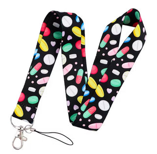 Black Pills Lanyard image 0