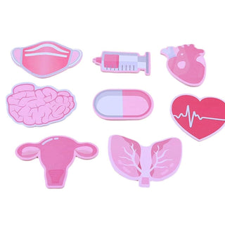 Pink Stickers (1pc=30sheets for 2$) - Heart image