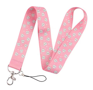 Pink Teeth Lanyard image 0