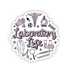 Laboratory Life Sticker image 0
