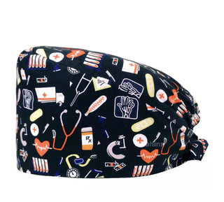 Black Medical Cap image 0