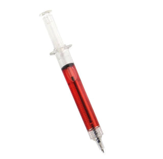 Syringe pen (Blue Ink) - Red image