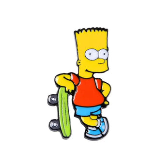 Bart Simpson With A Skateboard image 0