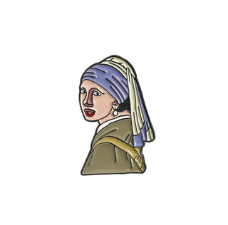 Girl With A Peal By Vincent Van Gogh image 0