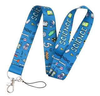 Blue Science Lanyard image 0