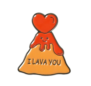 Stylish pins (3$ each) - I Lava You image