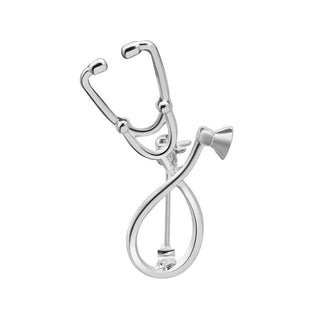 Stethoscope Brooches (3.5$ each) - Silver image