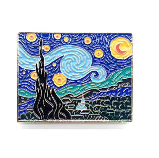 The Starry Night By Vincent Van Gogh image 0