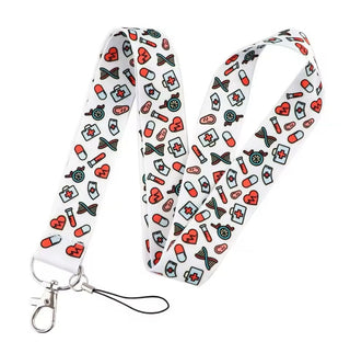 White Lanyard image 0
