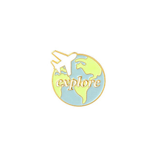 Travel Lover (4$ each) - Earth and plane - explore image