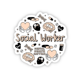 Social Worker Sticker image 0