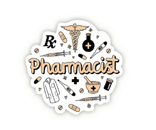 Pharmacist Sticker image 0
