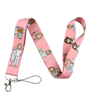 Pink Nurse Lanyard image 0