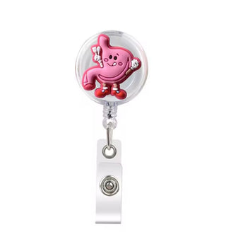 Retractable Badge Holder - Stomach image 0