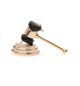 Judge Brooches (5$ each) - Gold image