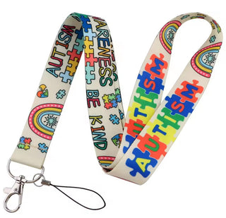 Autism Awareness Lanyard image 0