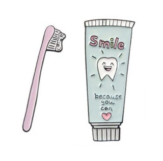 Tooth paste and brush (6$ both) image 0