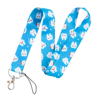 Blue Teeth Lanyard image 0