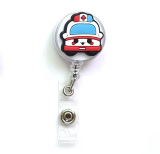 Retractable Badge Holder - Ambulance Car image 0