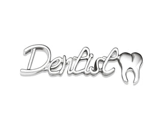 Dentist Sign (6$ each) - Silver image