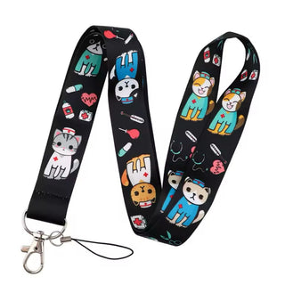 Black Vet Lanyard image 0
