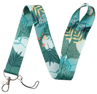 Green Leaves Lanyard image 0