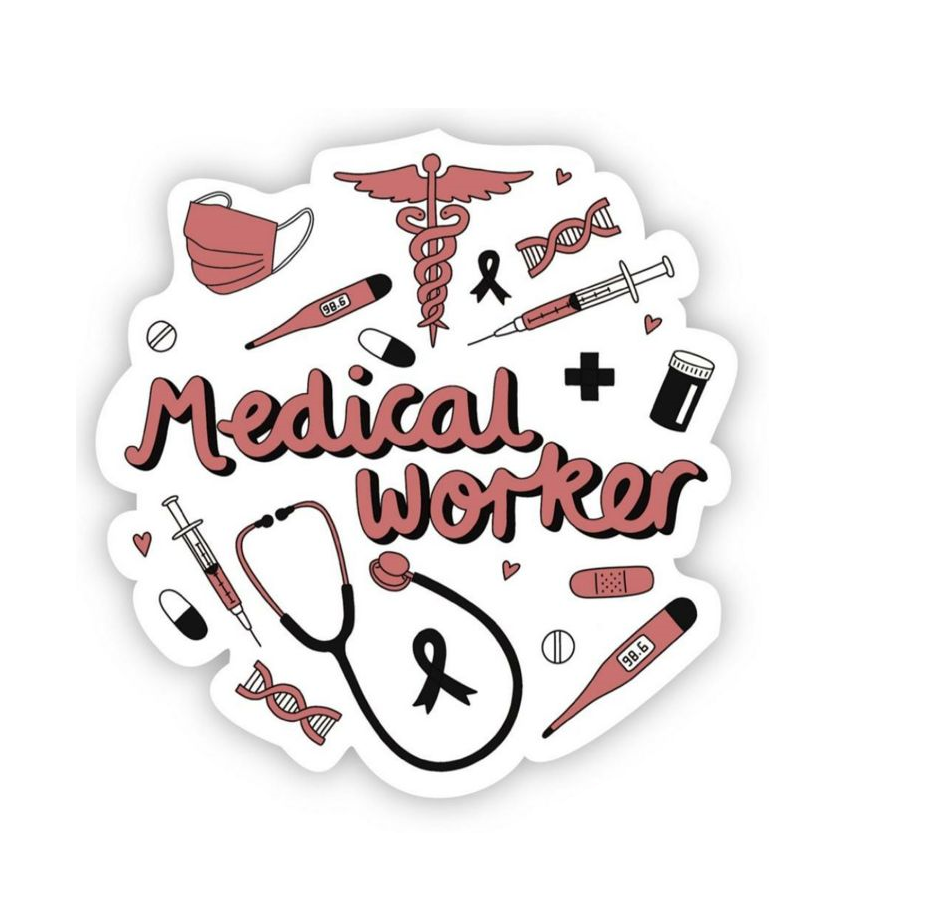 Example Medical Device Service Sticker Medical Worker Sticker – MedStore