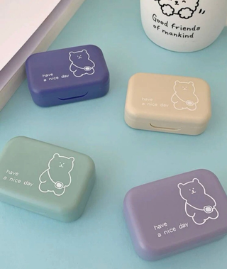 Contact Lense Case (4$ each) - Purple image