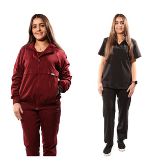 Burgundy Jacket + Easy Fit Duo | Get both for $75 instead of $83 + FREE DELIVERY at checkout!