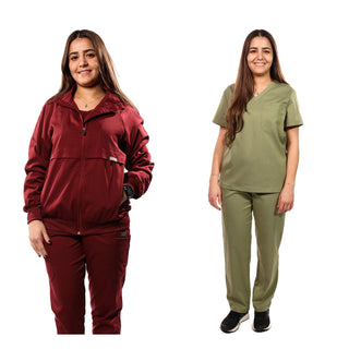 Burgundy Jacket + Easy Fit Duo | Get both for $75 instead of $83 + FREE DELIVERY at checkout!