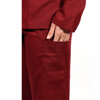 Long Sleeve Scrub Set