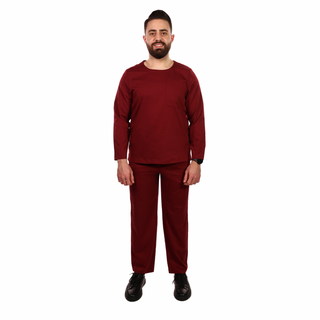 Long Sleeve Scrub Set
