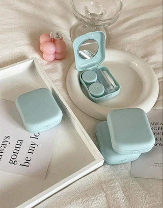Contact Lense Case (6$ each) - Blue image