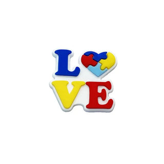 Crocs Jibbitz Charm (2-2.5$ each) - Love Autism image